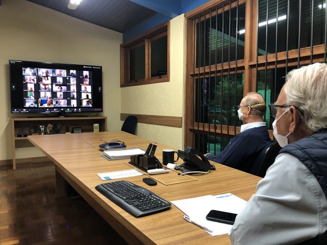 Desafio e conexão: Coprel faz primeira reunião online com conselheiros de Administração e Fiscal