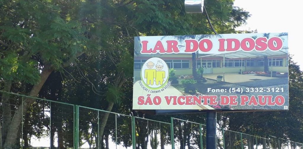 Lar do Idoso São Vicente de Paulo tem surto de Covid-19