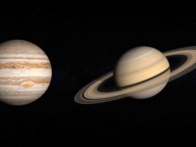 Acompanhe o alinhamento entre Júpiter e Saturno com a UPF