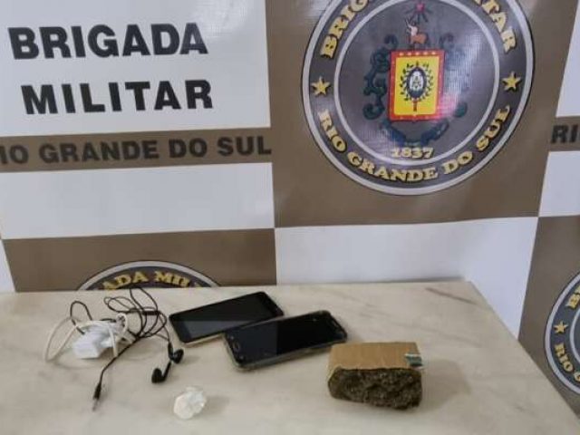 BM intercepta tentativa de arremesso de drogas e objetos para dentro do Presídio de Espumoso