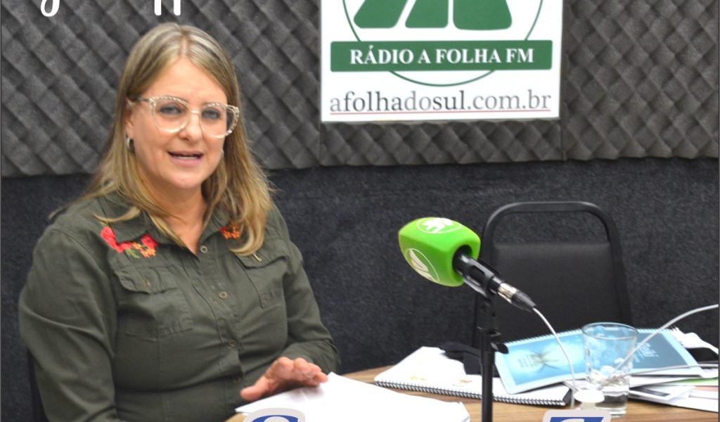 Terapeuta Cecília Graeff participa dp programa meu Domingo com Você, Rádio A Folha FM