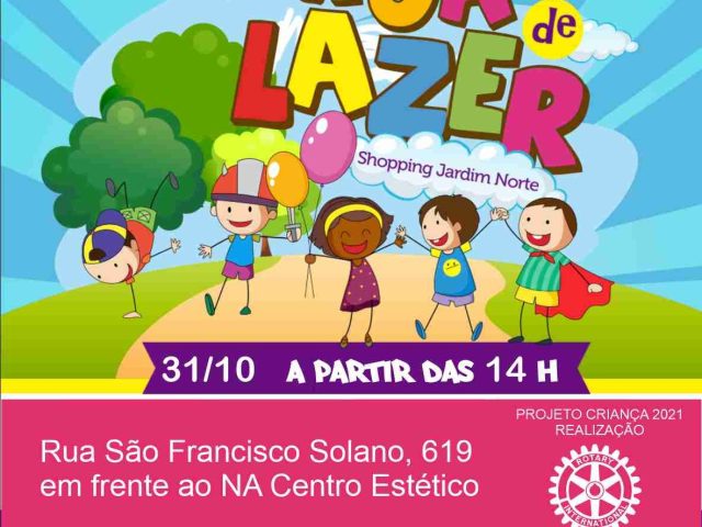 Rotaract realizará o evento “Rua do Lazer” neste domingo