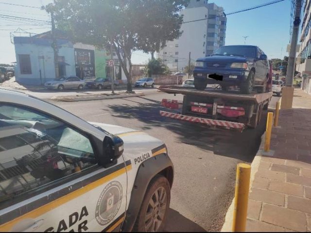 Brigada Militar recupera veículo furtado em Carazinho