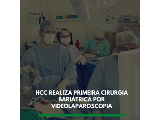 HCC realiza primeira cirurgia bariátrica por videolaparoscopia